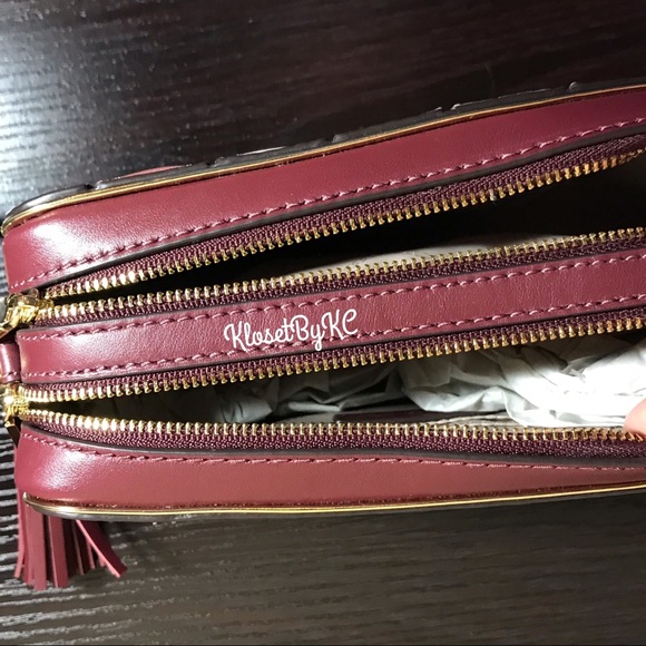 NWT / Michael Kors Small Quilted TriColor Cam Bag - Picture 6 of 6